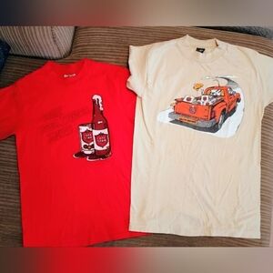 Vintage 1980s Lonestar Beer Shirt Bundle Size Small